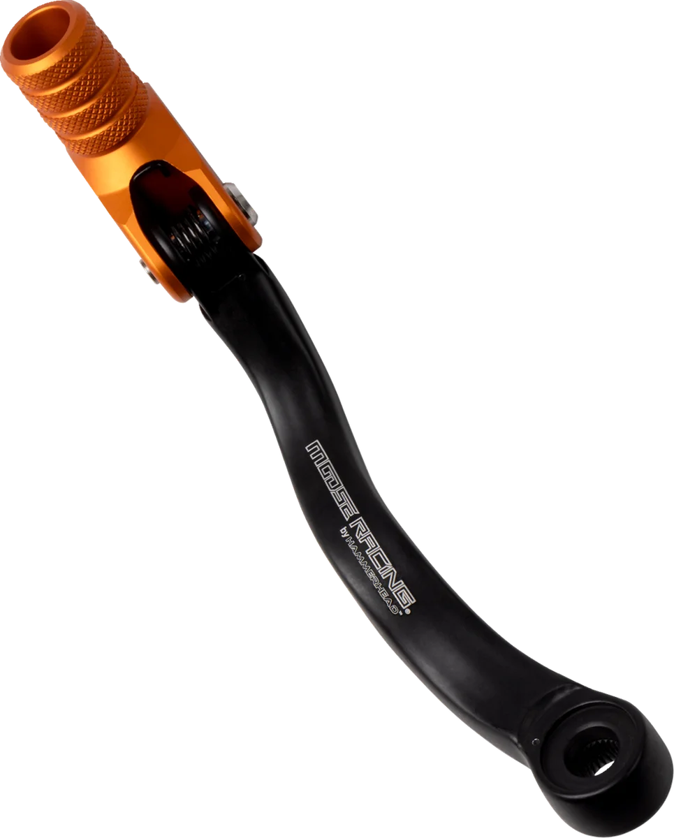 Moose Offroad Shifter Lever - Orange - 20 mm Offset - 81-0565-10-40 fits Ktm - Detail View