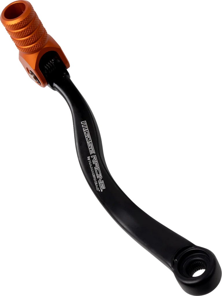 Moose Offroad Shifter Lever - Orange - Standard 81-0571-02-40 - Back View