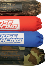 Load image into Gallery viewer, Moose Offroad Shock Cover - 11" W x 11.75" L - Blue 10-E - Side View