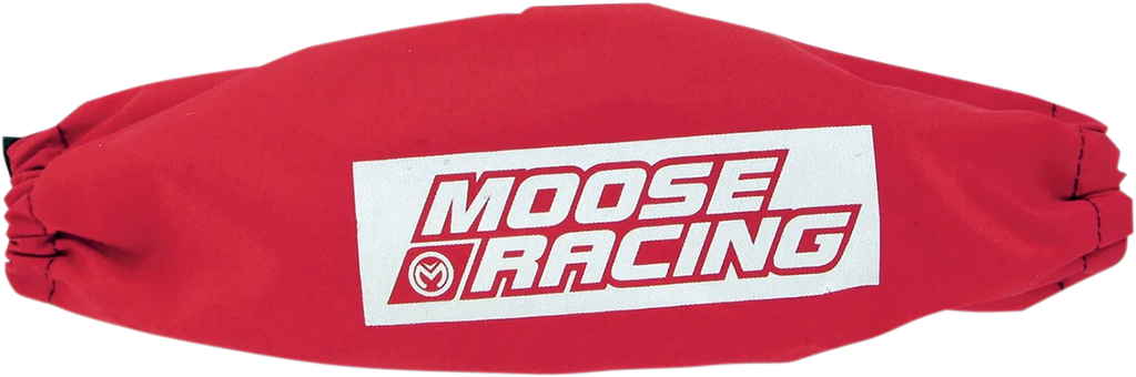Moose Offroad Shock Cover - 12.5" W x 14.75" L - Red 50-D - Main Product View