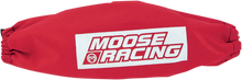 Load image into Gallery viewer, Moose Offroad Shock Cover - 12.5" W x 14.75" L - Red 50-D - Main Product View