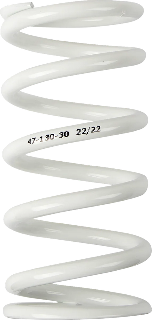 Moose Offroad Shock Spring - 47 mm OD - 30 n/mm - White 1312-0942 - Main Product View
