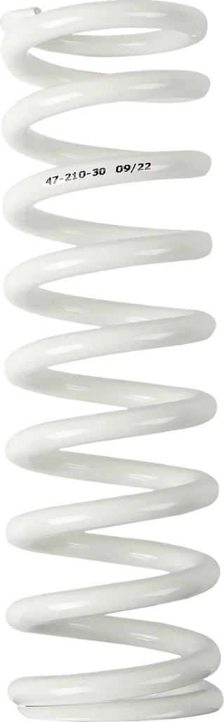Moose Offroad Shock Spring - 47 mm OD - 30 n/mm - White 1312-0947 - Main Product View