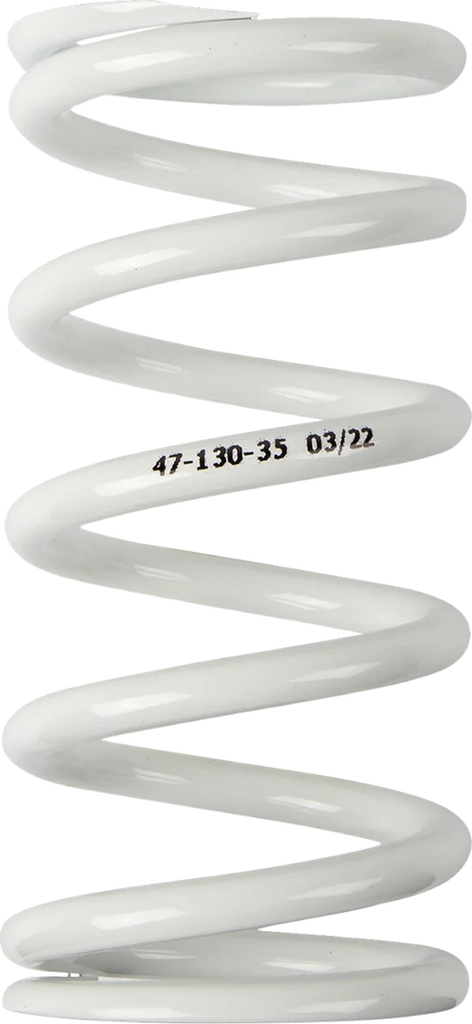 Moose Offroad Shock Spring - 47 mm OD - 35 n/mm - White 1312-0943 - Main Product View
