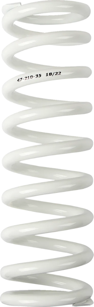 Moose Offroad Shock Spring - 47 mm OD - 35 n/mm - White 1312-0948 - Main Product View