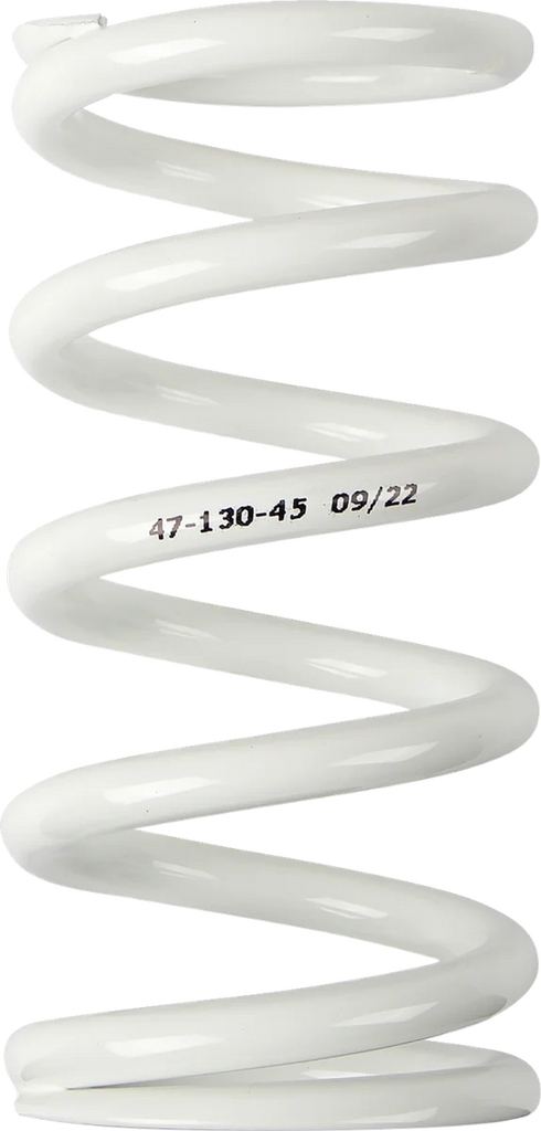 Moose Offroad Shock Spring - 47 mm OD - 45 n/mm - White 1312-0945 - Main Product View