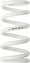 Load image into Gallery viewer, Moose Offroad Shock Spring - 47 mm OD - 45 n/mm - White 1312-0945 - Main Product View