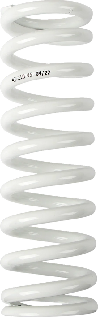 Moose Offroad Shock Spring - 47 mm OD - 45 n/mm - White 1312-0949 - Main Product View