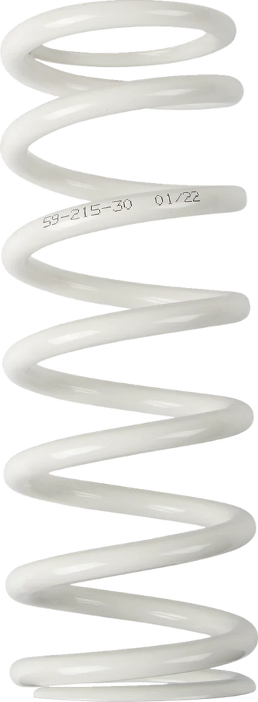 Moose Offroad Shock Spring - 59 mm OD - 30 n/mm - White 1312-0955 - Main Product View