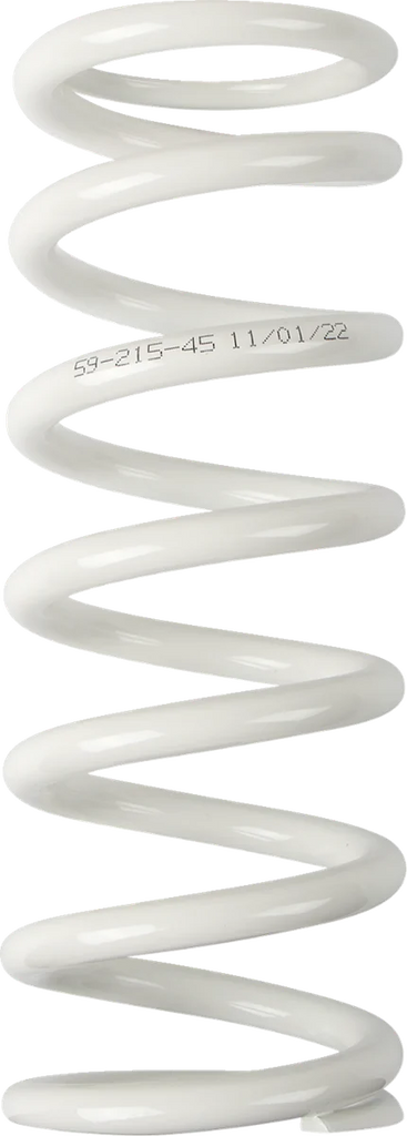 Moose Offroad Shock Spring - 59 mm OD - 45 n/mm - White 1312-0957 - Main Product View