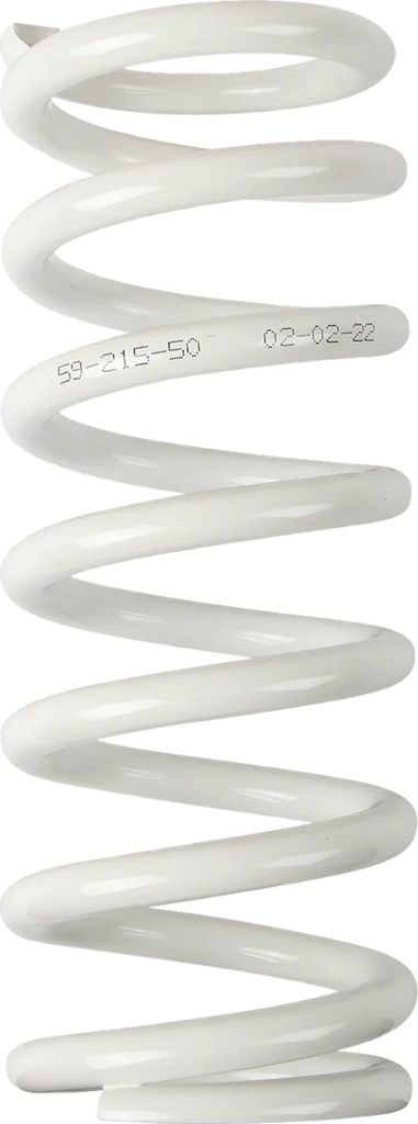 Moose Offroad Shock Spring - 59 mm OD - 50 n/mm - White 1312-0958 - Main Product View