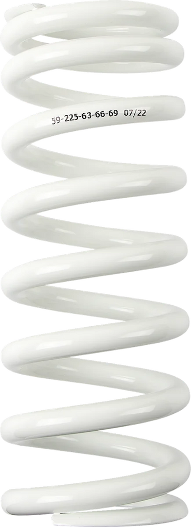 Moose Offroad Shock Spring - 59 mm OD - 63/66/69 n/mm - White 1312-1015 - Main Product View