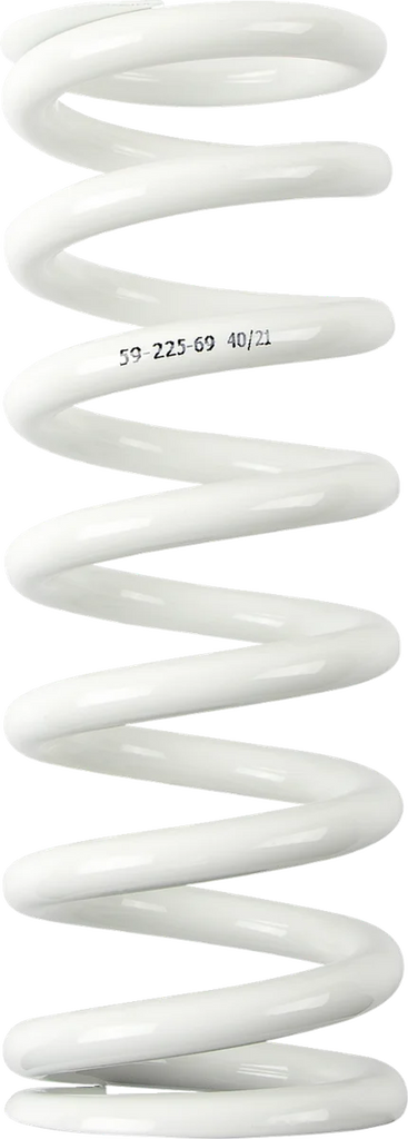 Moose Offroad Shock Spring - 59 mm OD - 69 n/mm - White 1312-1017 - Main Product View