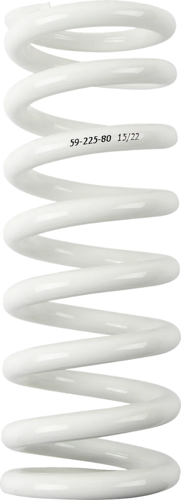 Moose Offroad Shock Spring - 59 mm OD - 80 n/mm - White 1312-1024 - Main Product View