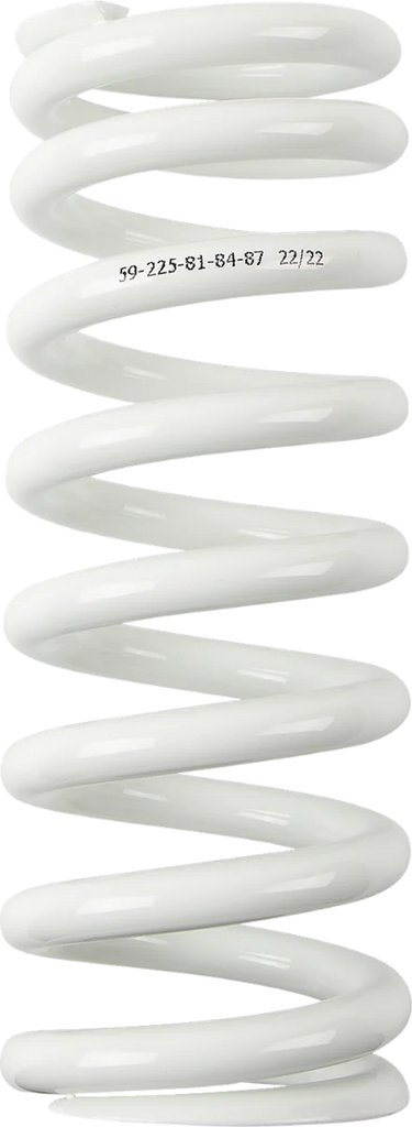 Moose Offroad Shock Spring - 59 mm OD - 81/84/87 n/mm - White 1312-1025 - Main Product View