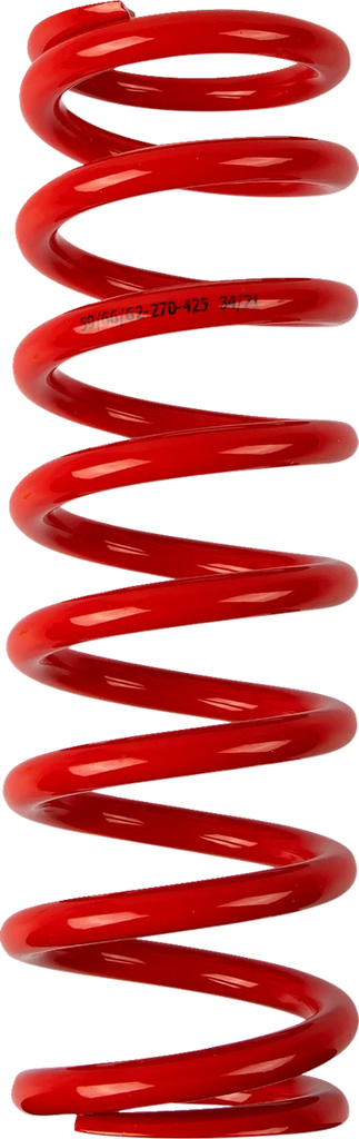 Moose Offroad Shock Spring - 59/62 mm OD - 42.5 n/mm - Red 1312-0962 - Main Product View