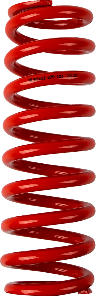 Moose Offroad Shock Spring - 59/62 mm OD - 52.5 n/mm - Red 1312-0966 - Main Product View
