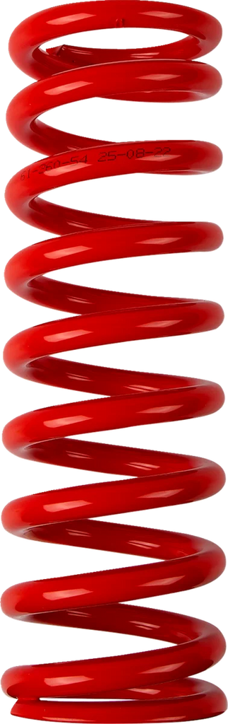Moose Offroad Shock Spring - 61 mm OD - 54 n/mm - Red 1312-0972 - Main Product View