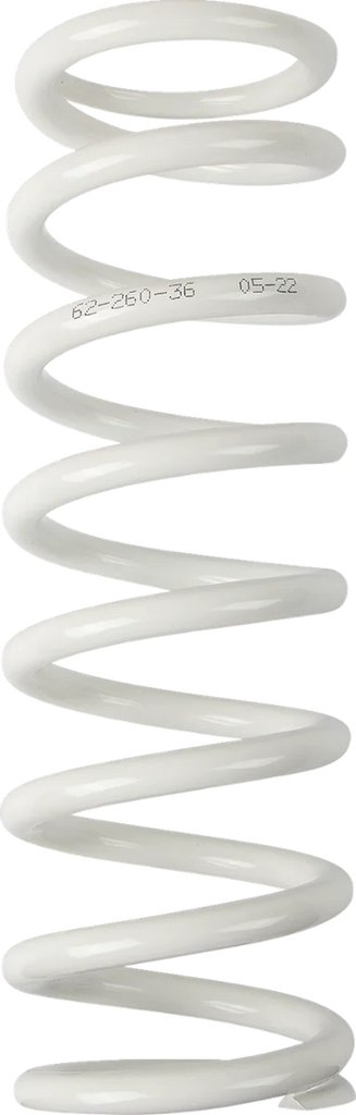 Moose Offroad Shock Spring - 63 mm OD - 36 n/mm - White 1312-0976 - Main Product View