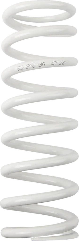 Moose Offroad Shock Spring - 63 mm OD - 36 n/mm - White 1312-1029 - Main Product View