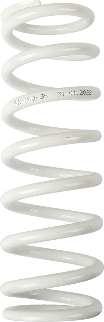 Moose Offroad Shock Spring - 63 mm OD - 39 n/mm - White 1312-0977 - Main Product View