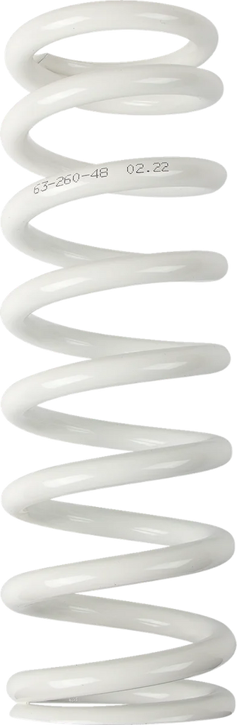 Moose Offroad Shock Spring - 63 mm OD - 48 n/mm - White 1312-0980 - Main Product View