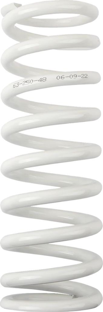 Moose Offroad Shock Spring - 63 mm OD - 48 n/mm - White 1312-1033 - Main Product View