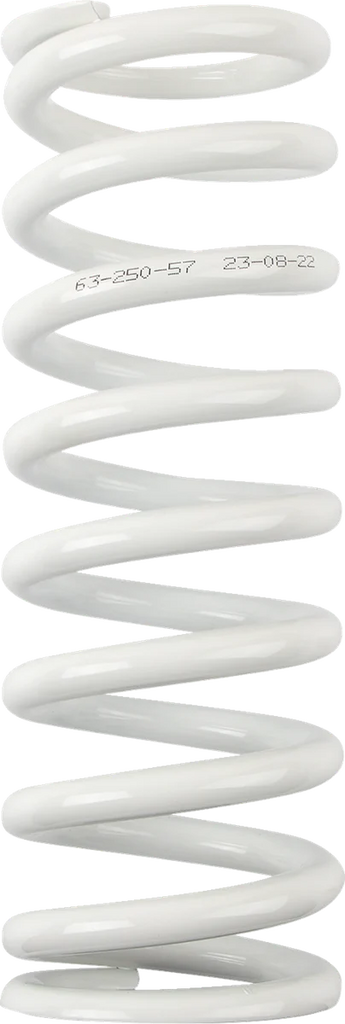 Moose Offroad Shock Spring - 63 mm OD - 57 n/mm - White 1312-1036 - Main Product View
