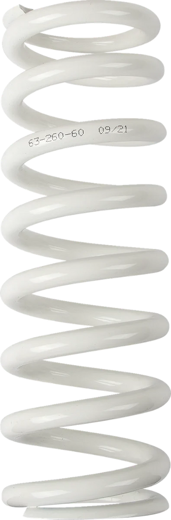 Moose Offroad Shock Spring - 63 mm OD - 60 n/mm - White 1312-0984 - Main Product View