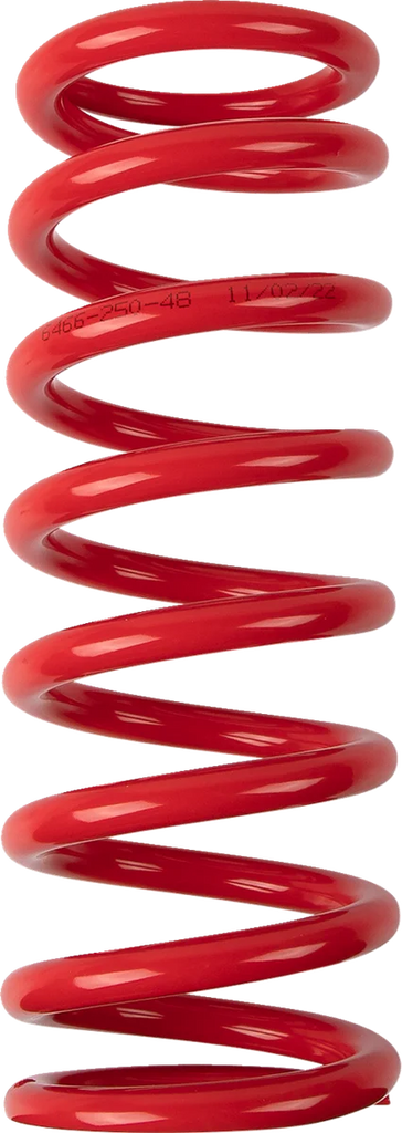 Moose Offroad Shock Spring - 64/66 mm OD - 48 n/mm - Red 1312-0989 - Main Product View