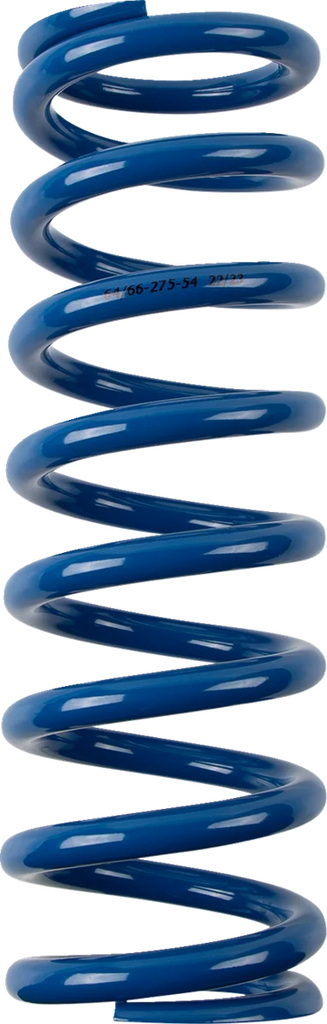 Moose Offroad Shock Spring - 64/66 mm OD - 54 n/mm - Blue 1312-1008 - Main Product View