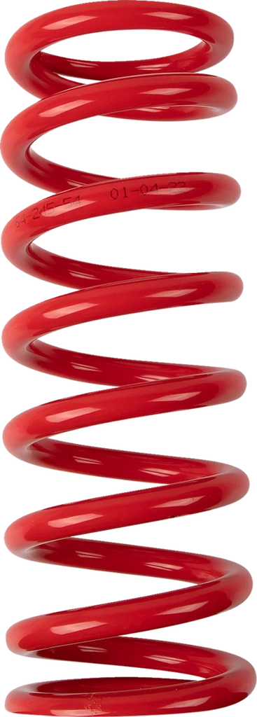 Moose Offroad Shock Spring - 64/66 mm OD - 54 n/mm - Red 1312-0991 - Main Product View