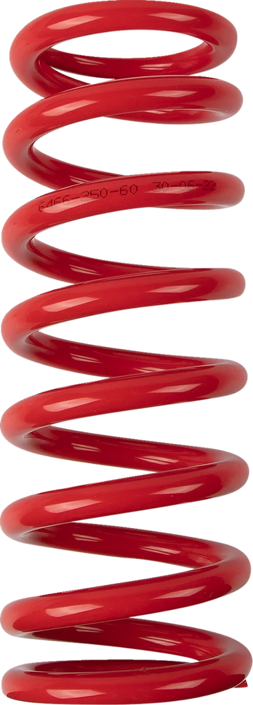 Moose Offroad Shock Spring - 64/66 mm OD - 60 n/mm - Red 1312-0993 - Main Product View