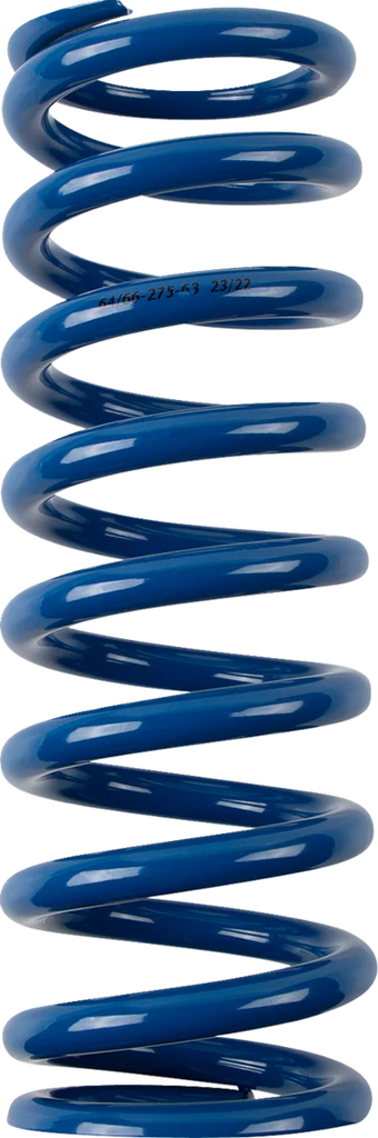Moose Offroad Shock Spring - 64/66 mm OD - 63 n/mm - Blue 1312-1011 - Main Product View