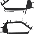 Load image into Gallery viewer, Moose Offroad Side Enclosure KRXSE-11 fits Kawasaki Teryx - Main Product View
