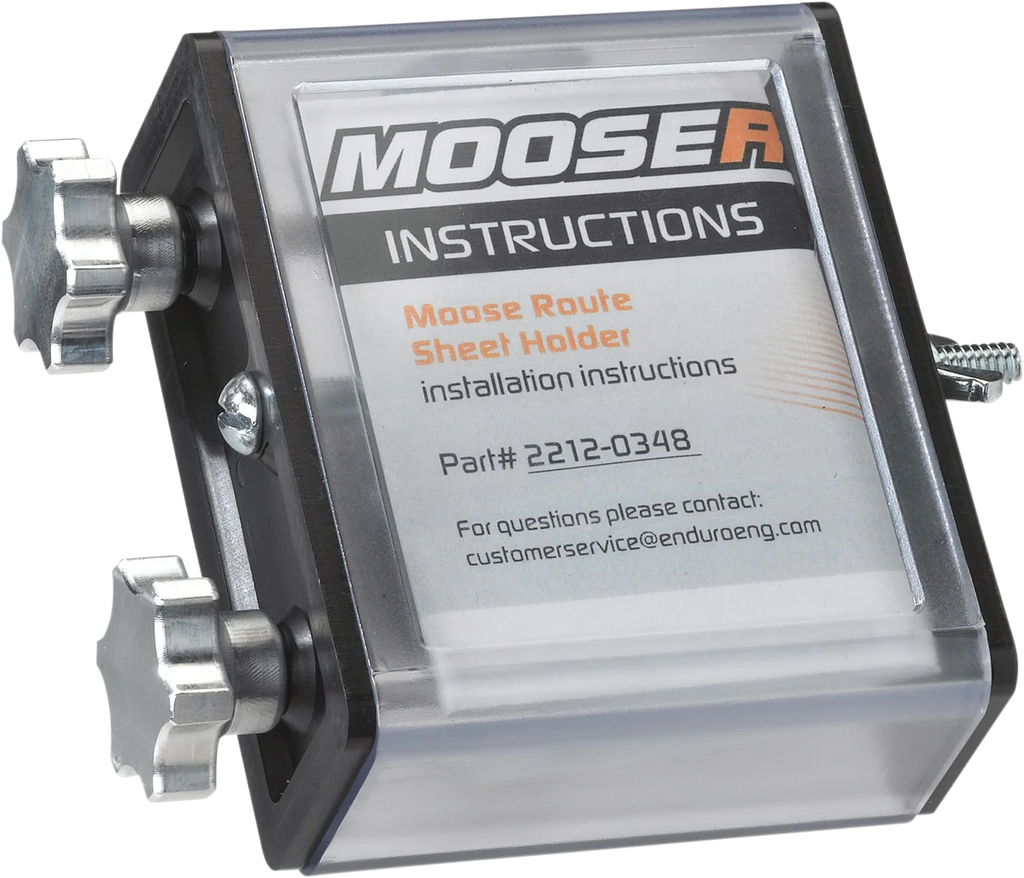 Moose Offroad Side Load Route Sheet Holder - 2.25" x 2.50" 14-053 - Main Product View