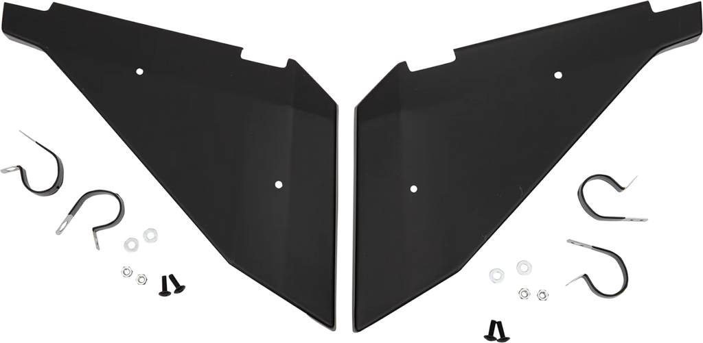Moose Offroad Side Panels - Black - CMU19483-20 fits Polaris RZR