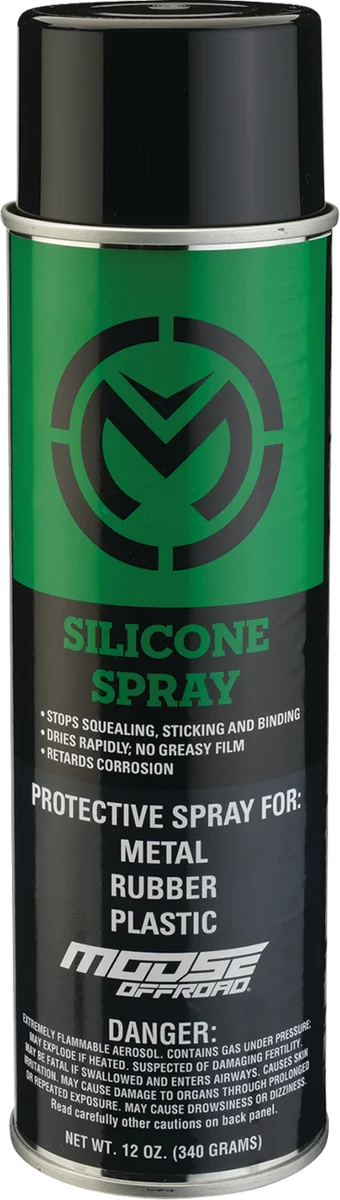 Moose Offroad Silicone Detailer - 11 oz. net wt. - Aerosol MASS241211 - Side View