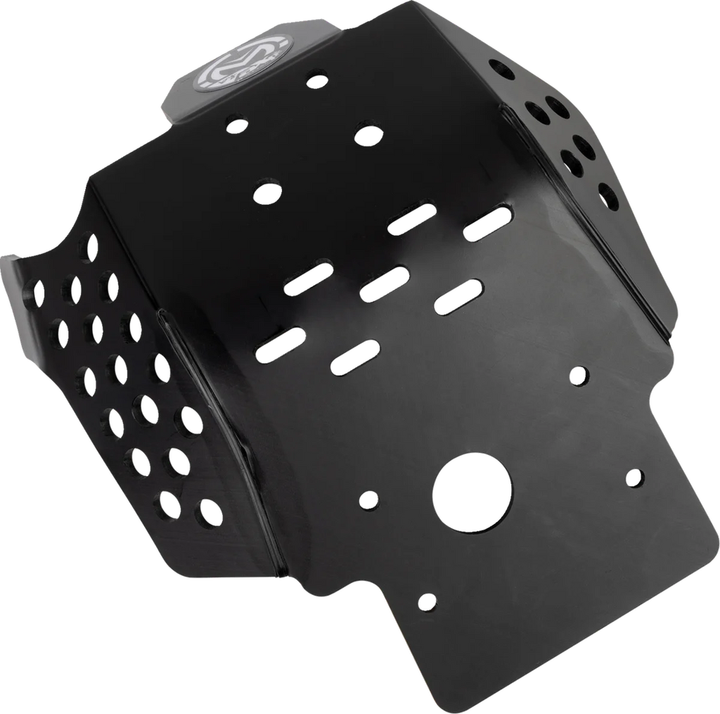 Moose Offroad Skid Plate - Black - PX1410 fits Yamaha YZ 125 - Side View