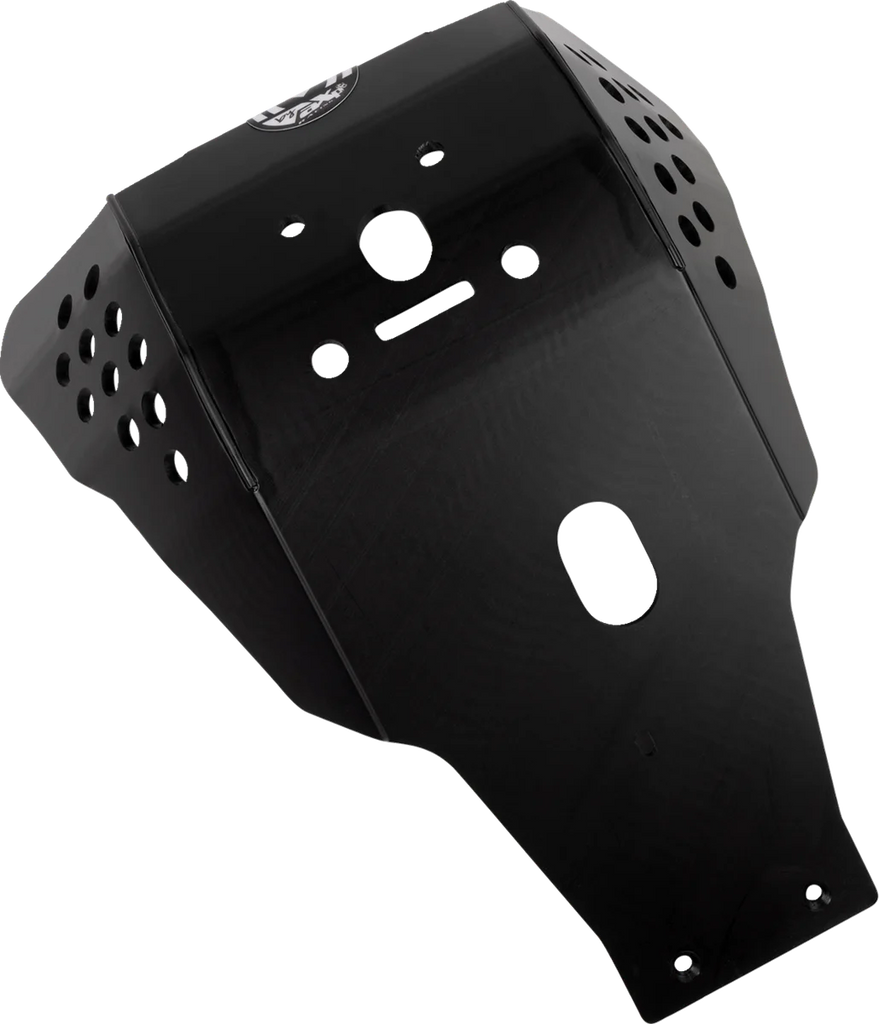 Moose Offroad Skid Plate - Black - PX1742 fits Kawasaki KX 450 - Side View