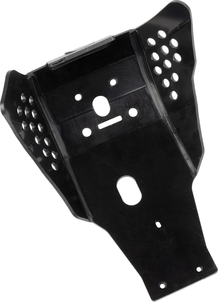 Moose Offroad Skid Plate - Black - PX1742 fits Kawasaki KX 450 - Back View