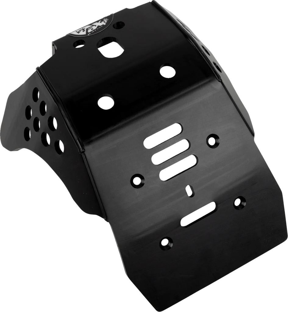 Moose Offroad Skid Plate - Black - PX1745 fits Gas Gas / Husqvarna / Ktm - Side View