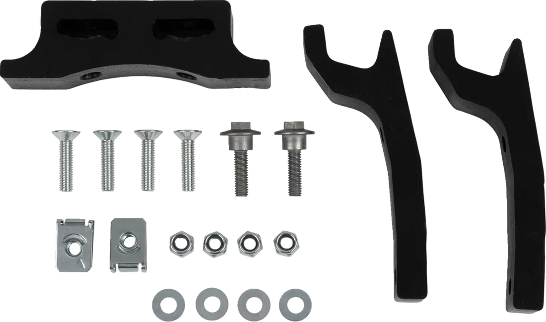 Moose Offroad Skid Plate - Black - PX1745 fits Gas Gas / Husqvarna / Ktm - Installation View
