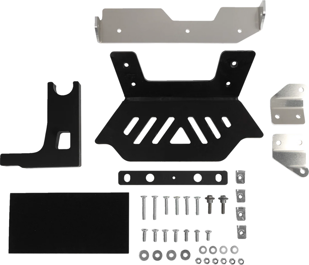 Moose Offroad Skid Plate - PX1704 fits Suzuki - Installation View