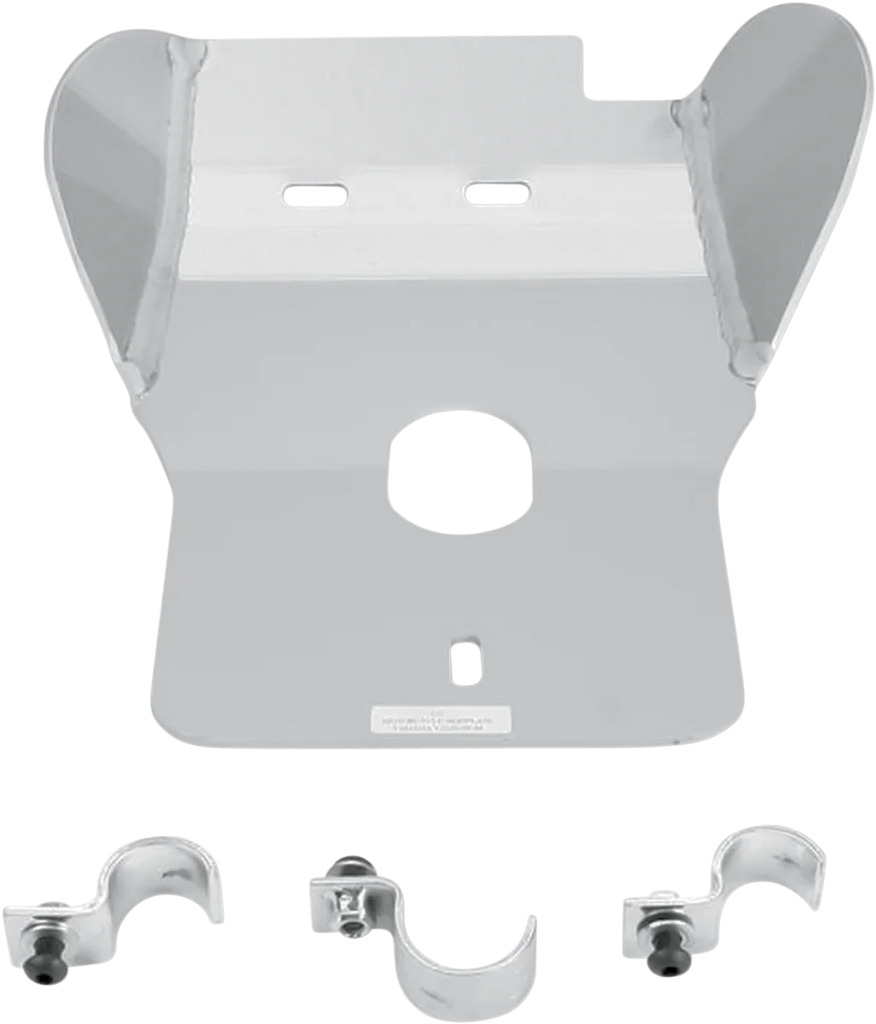 Moose Offroad Skid Plate - Silver - 235 fits Yamaha YZ 250 - Main Product View