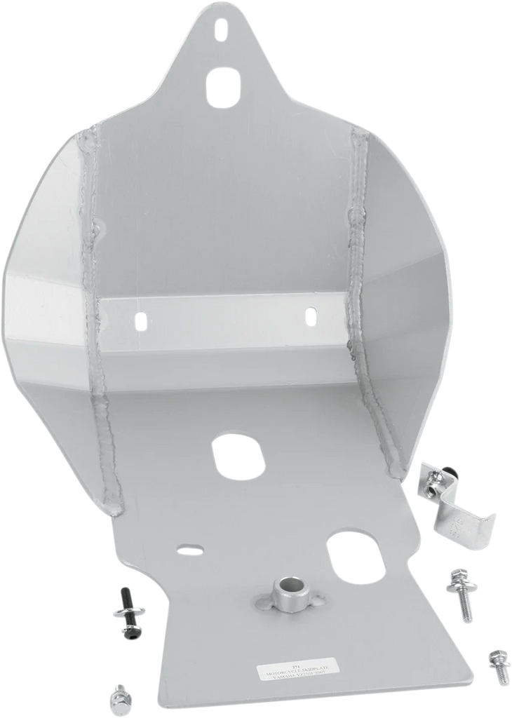 Moose Offroad Skid Plate - Silver - 271 fits Yamaha YZ 250 F - Main Product View
