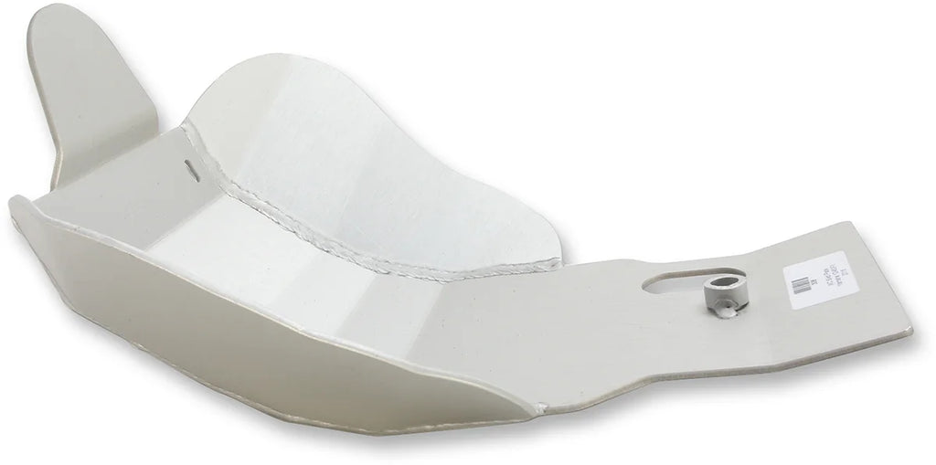 Moose Offroad Skid Plate - Silver - 306 fits Yamaha - Side View