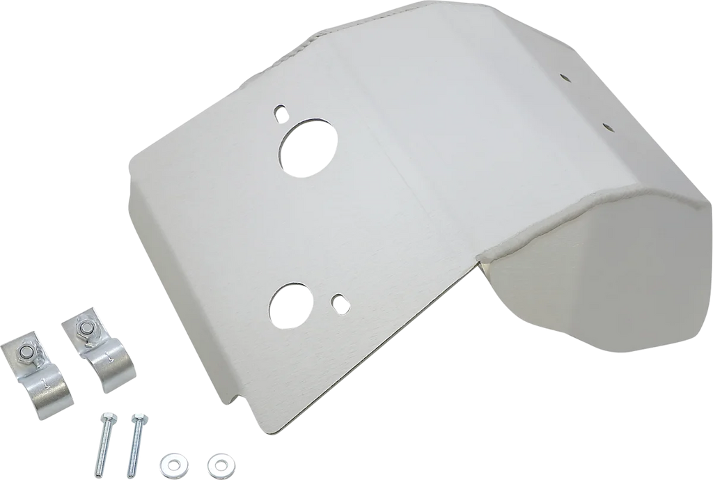 Moose Offroad Skid Plate - Silver - 336 fits Honda CRF300L - Main Product View