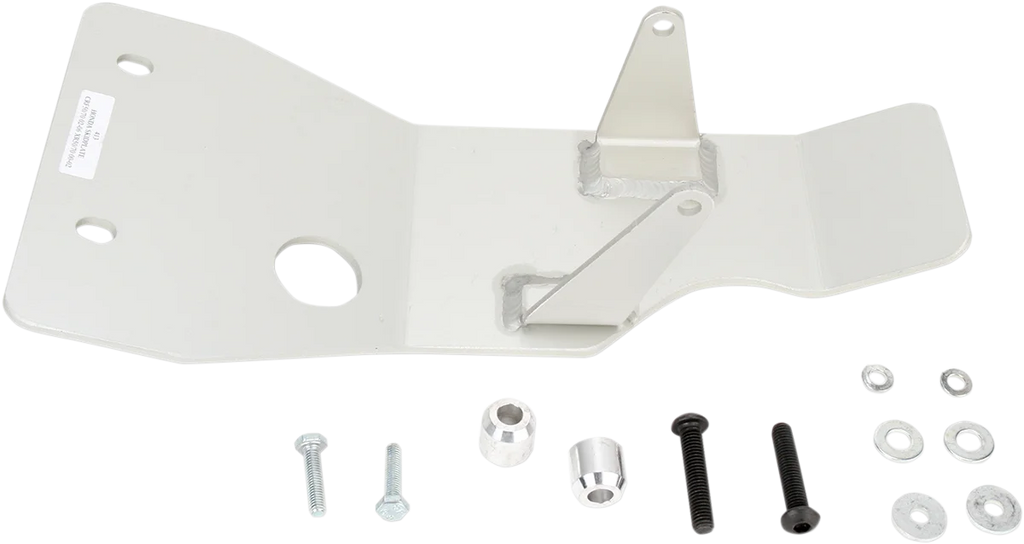 Moose Offroad Skid Plate - Silver - 413 fits Honda - Main Product View