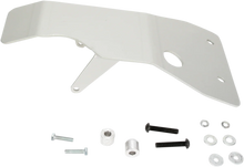 Load image into Gallery viewer, Moose Offroad Skid Plate - Silver - 413 fits Honda - Side View